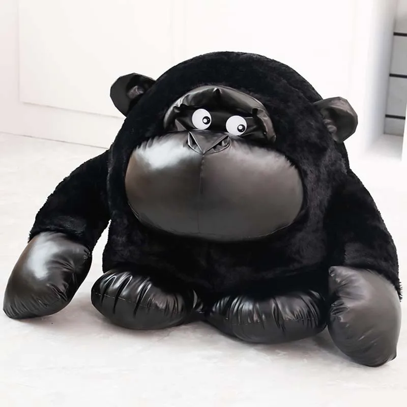40/80 см плюшевая игрушка кукла в виде гориллы Монстр King Kong Подушка реальной жизни