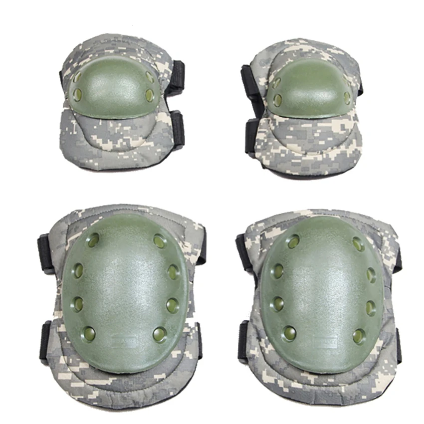 Тактический уличный защитный наколенник 6 цветов налокотники армейская