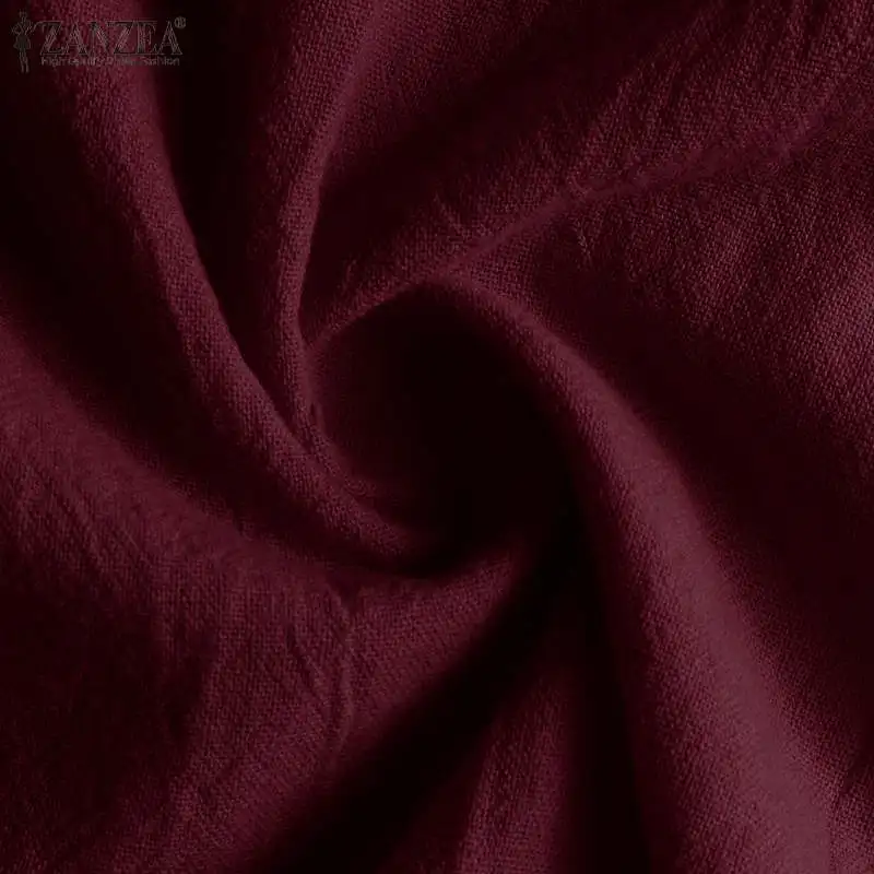 Летнее женское длинное платье-туника размера плюс, ZANZEA, женское повседневное свободное платье с карманами, Vestidos, женское длинное пляжное платье макси для вечеринки