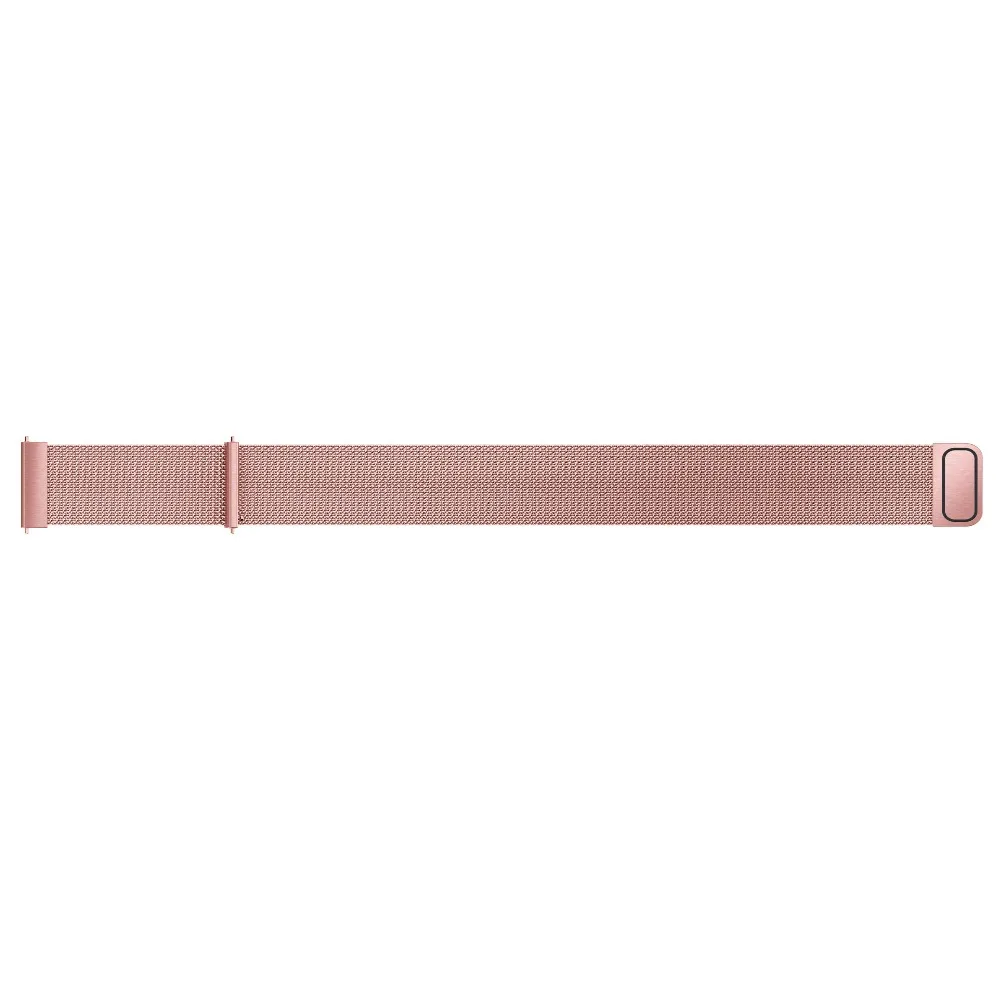 Миланский ремешок для часов для Xiaomi Huami Amazfit GTS умный браслет из нержавеющей стали металлический Сменный ремень для Amazfit GTS Correa - Цвет: Rose pink