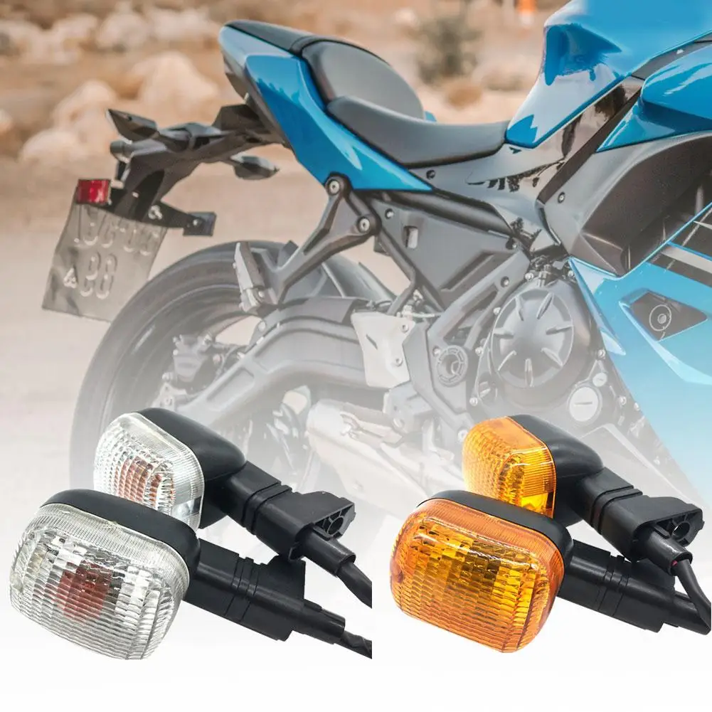 

2 шт. мотоцикл поворотники, мигающая Янтарная/белый индикатор светильник