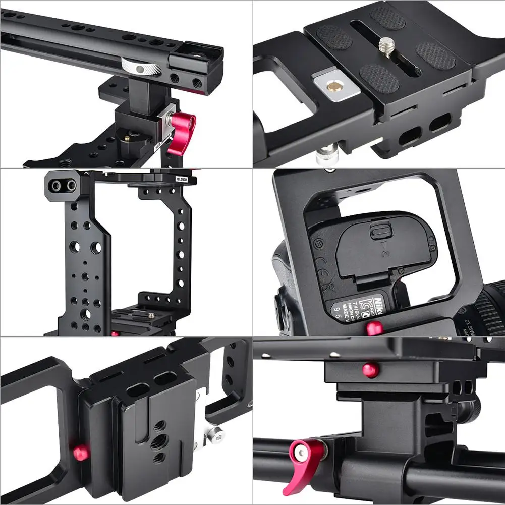 Ручной Gimbal стабилизатор для YELANGU фотографии камеры стабилизатор ручной для YELANGU SLR камеры микро кронштейн аксессуары