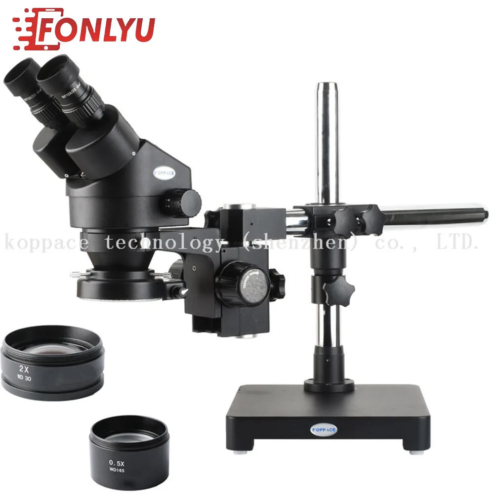KOPPACE 3.5X-90X MagnificationBlack Stereo Binocular microscopeMobile phone repair microscopeInclud