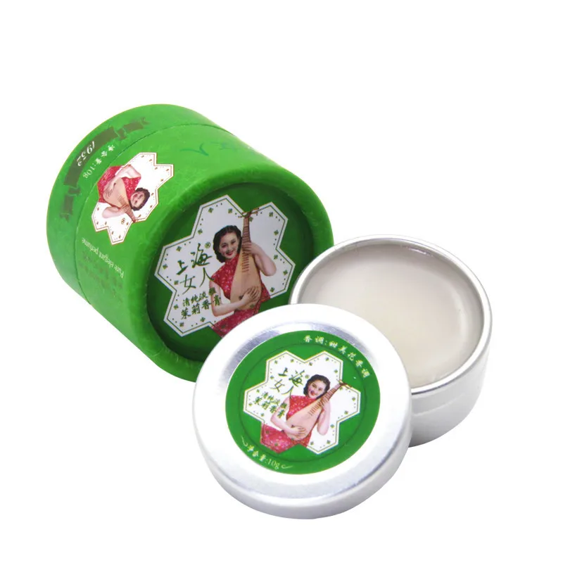 

Perfume Pure Fresh Elegant Moisture jasmine Solid Perfume Skin Care Deodorant Solid Fragrance for Women Men