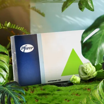 

Azithromycin antibacterial respiratory tract infection, skin care 0.25g * 6 pcs / box