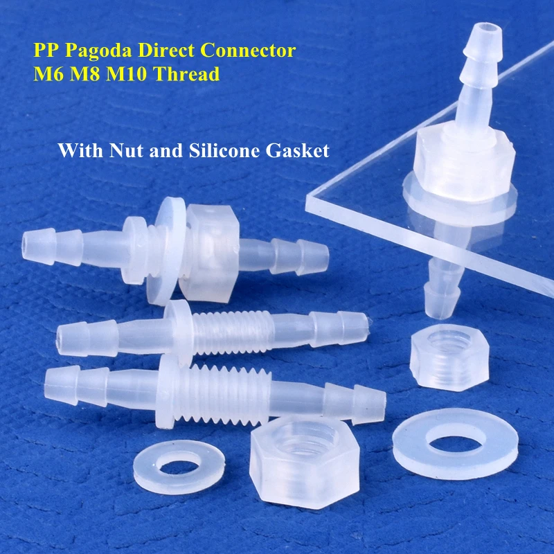 Pagoda Hose Connector Pp Direct Connectors Hose Tank Connector Nut Hose Connector 5