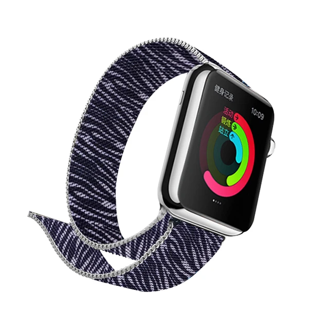 Milanese Printing Band for Apple Watch 5