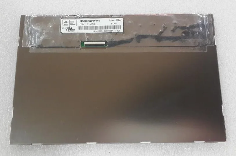 

7-дюймовый ЖК-экран IPS HD ЖК-экран 1280*800 HSD070PWW1 C00 HSD070PWW1 B01 ЖК-дисплей