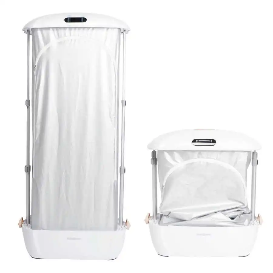 TIJUMP 220V Collapsible Portable Clothes Dryer Full Automatic UV Iron
