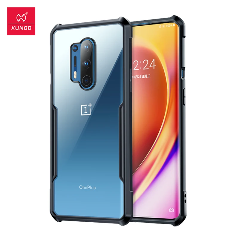 Xundd Shockproof Case For OnePlus 8 Pro Case Protective Cover Soft Back Shell Airbag Bumper Clear For One Plus 7 7T 8 Pro Cover|Fitted Cases| | - AliExpress