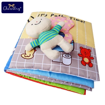 

3D 18*18cm Soft Cloth Baby Books Baby Shower Gift Dolls Montessori Baby Toys For Kid Intelligence Development Educational Toys