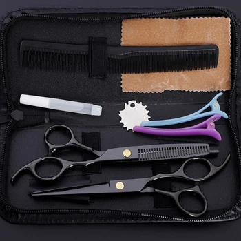 

Hairdressing Scissors Professional Hair Cutting Scissors Thinning Scissors Haircut Kit Barber Tool
