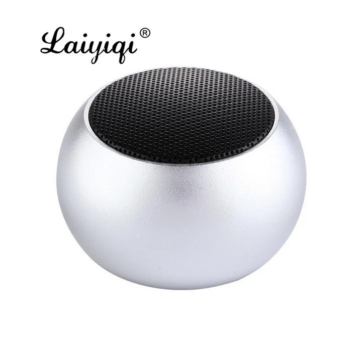Laiyiqi 2019 Мини Бумбокс с металлической текстурой Bluetooth колонки интеллектуальный