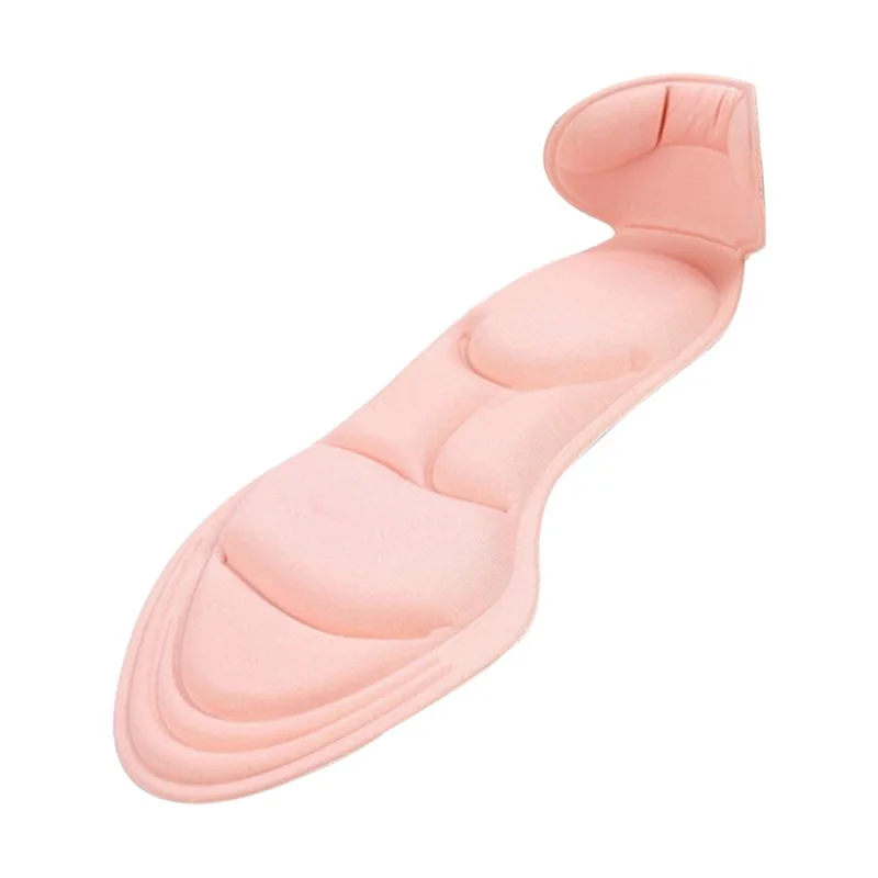 

Anti-pain 4D Women Insole Pad Breathable Anti-slip Inserts High Heel Insert Pad Foot Heel Protector Shoes Accessories