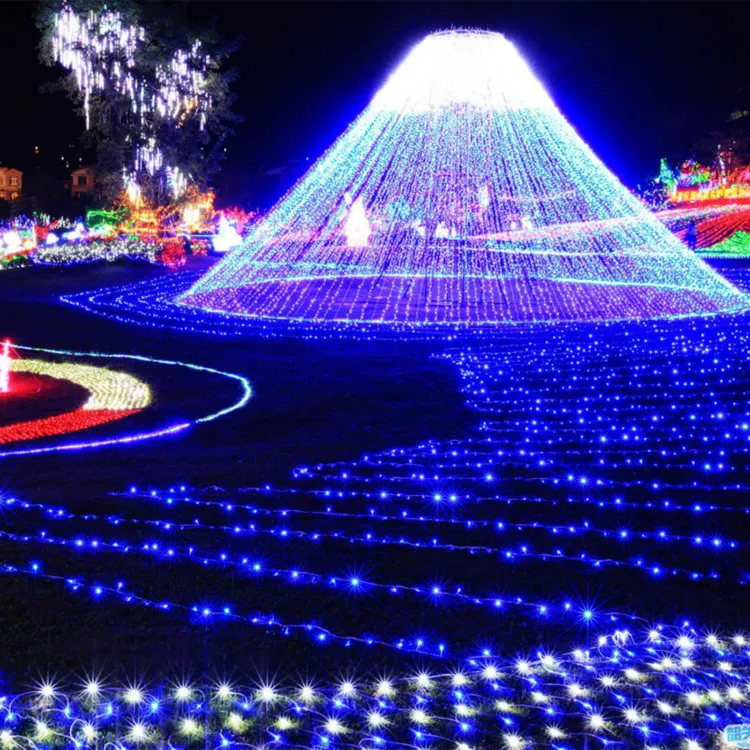 Рождественская уличная Рождественская гирлянда светодиодная гирлянда Lights10M Luces Decoracion сказочная гирлянда для праздников Wendding вечерние гирлянды для дерева