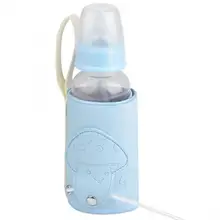 Usb-грелка для воды, молока, портативная бутылочка для путешествий, коляска, изолированная сумка для хранения, термостат, подогреватель бутылочек для кормления