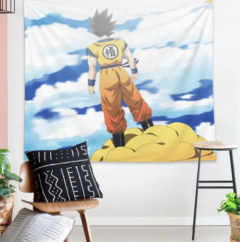 Dragon Ball живопись гобелен 3D печать ленты прямоугольный домашний Декор настенный WUKONG27