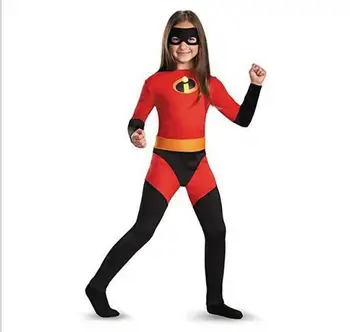 

Halloween Costume Mr. Incredible 2 jumpsuit Incredibles girls Violet/boys Cosplay Kids hero fancy dress
