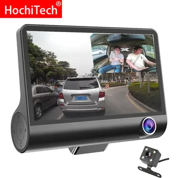 

4 Inch 3 Lens 1080P Car DVR Camera Video Driving Recorder with Night Vision