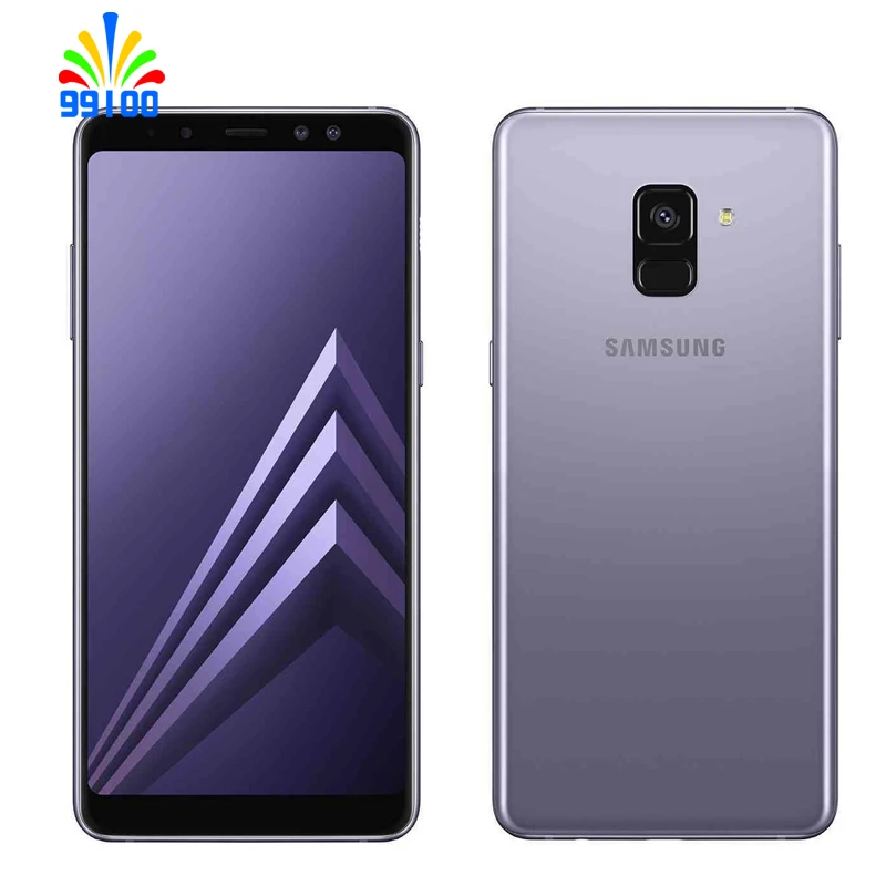 Samsung-teléfono inteligente Galaxy A8 2018, móvil renovado, Original, A530F, 5,6 pulgadas, 4GB + 32GB, Sim única/Dual, ocho núcleos, 4G-LTE, desbloqueado