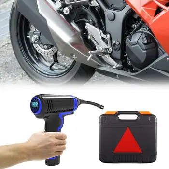 

Car Inflatable Pump Intelligent Digital Display Charging Wireless Car Air Pump Tire Pump Inflator Electric LED Car Air Compresso