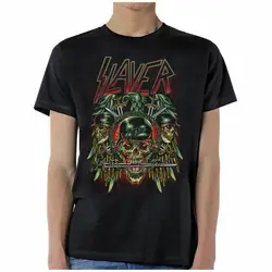 SLAYER Prey Skulls футболка S-M-L-XL-2XL новая официальная H3 SportgearGlobal Merch хлопковая Футболка с принтом на заказ