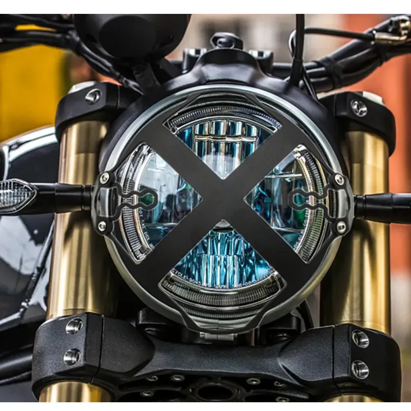 Для DUCATI Scrambler 800 400 EP EVOTECH Scrambler800 Scrambler400 1200 аксессуары для мотоциклов крышка фары Защитная крышка