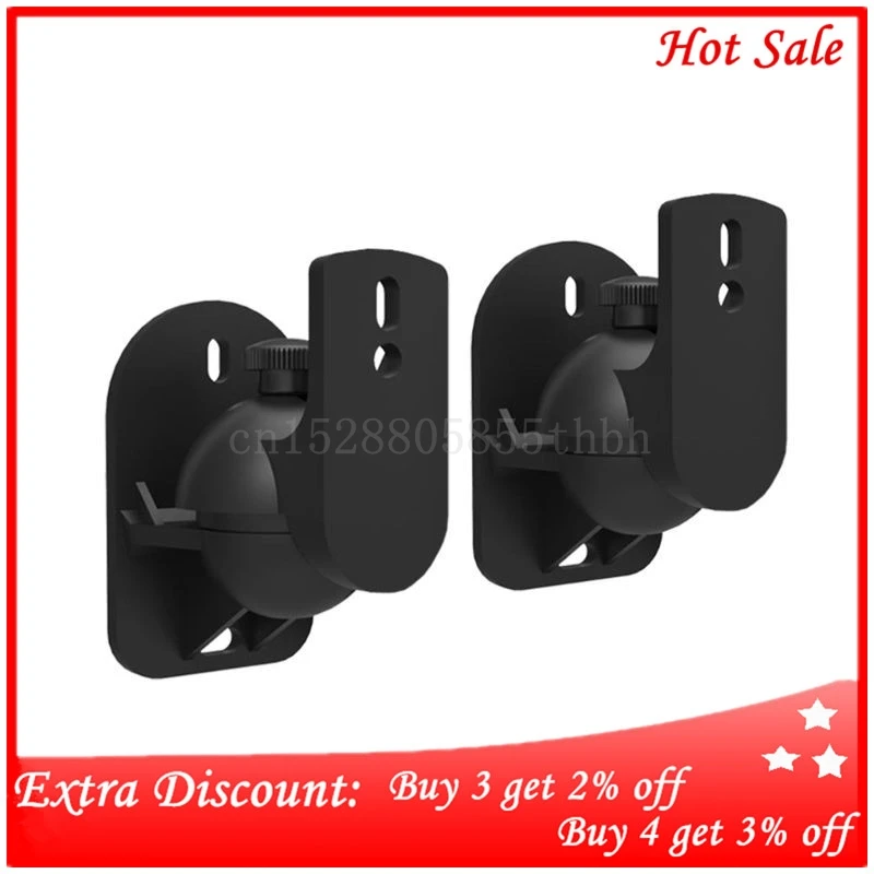 Wall-Mount-Bracket Speaker Satellite Adjustable Universal Sony with Swivel And Tilt Angle-Rotation