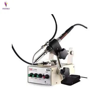 

Foot switch send tin soldering machine soldering,Automatic tin feeding machine constant temperature soldering iron