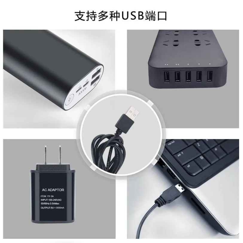 Ofadd Led лампа для выращивания растений Usb Fitolampy полный спектр Фито лампа с контролем для растений рассады цветок Крытый Fitolamp палатка коробка