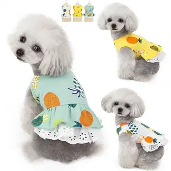 

Pet Dog Clothes Puppy Vest T-shirt Shirt Cute Princess Pajamas Cat Spring Summer