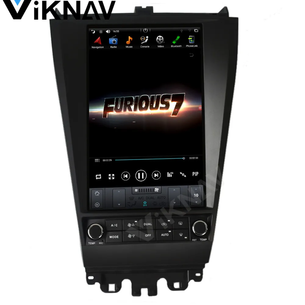 

Tesla style android car radio multimedia player for HONDA ACCORD 7 2003-2007 vertical screen android GPS DVD player 12.1 inch