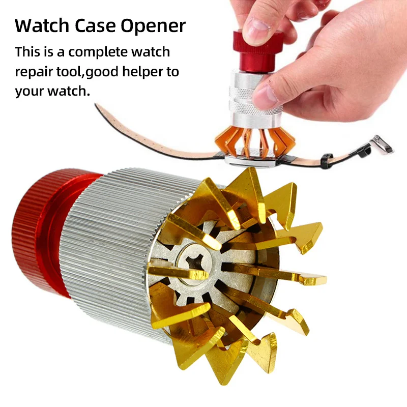 

Watch Repairing Tools Back Case Cover Removal Remover Opener Tool For Watchmaker Professional Watch Repair Watch Tool Kits