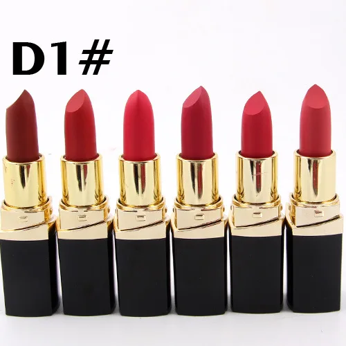 Miss Rose Makeup Lipstick 24pcs/lot lip kit matte Lipstick Waterproof Nutritious Velvet lip stick Red Tint Nude batom makeup set