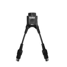Для AD360II вспышка лампа аксессуары для камеры батарея кабель адаптер DB-02 кабель Y Godox DB-02 батарея кабель Y адаптер R60