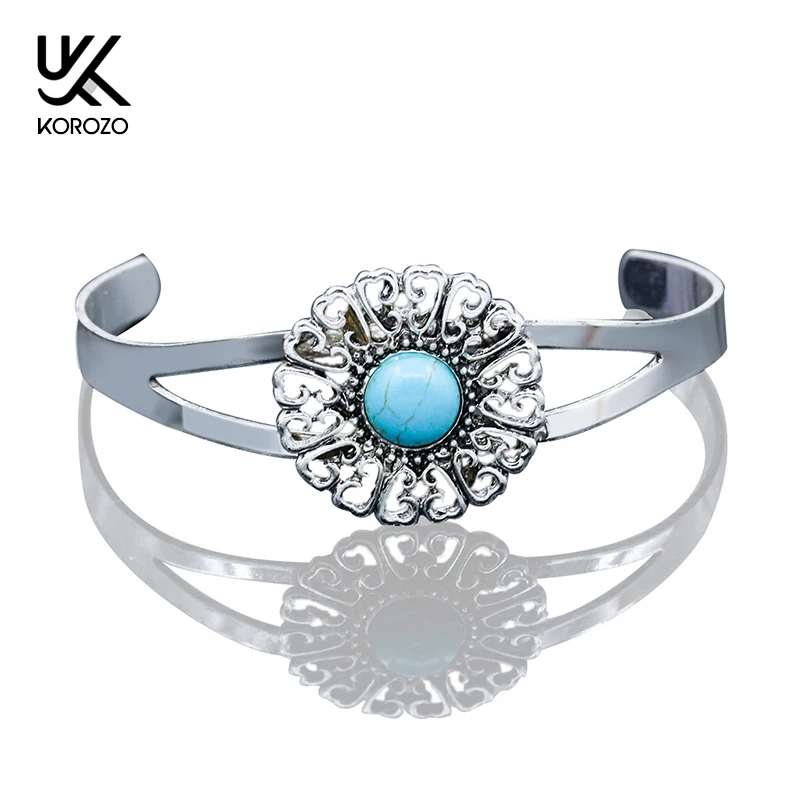 Boho Ретро браслет с бусинами для женщин и мужчин металлический уникальный