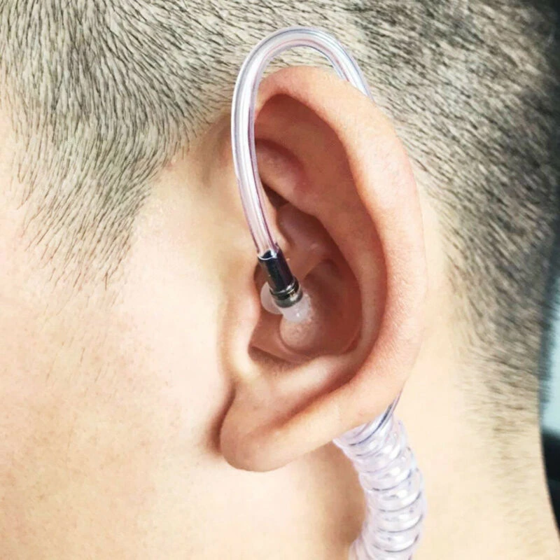Two Way Radio Ear Mold Replacement Earpiece Insert For Acoustic Coil