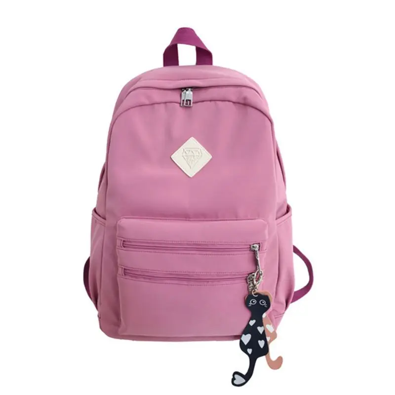 

Women Girls Backpack School Shoulder Bag Nylon Handbag Rucksack Bookbag Teenagers