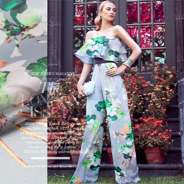 PRINT SILK GRID ORGANZA SATIN FABRIC 140cm width 12momme 100% Pure Silk Evening Dress Fabric Women Summer Cloth | Дом и сад