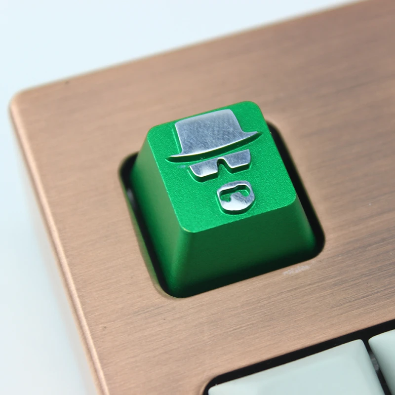 Aluminium Alloy KeyCaps for Mechanical Keyboard Marvel The Avengers Overwatch R4 Height Stereoscopic relief R4 2 2