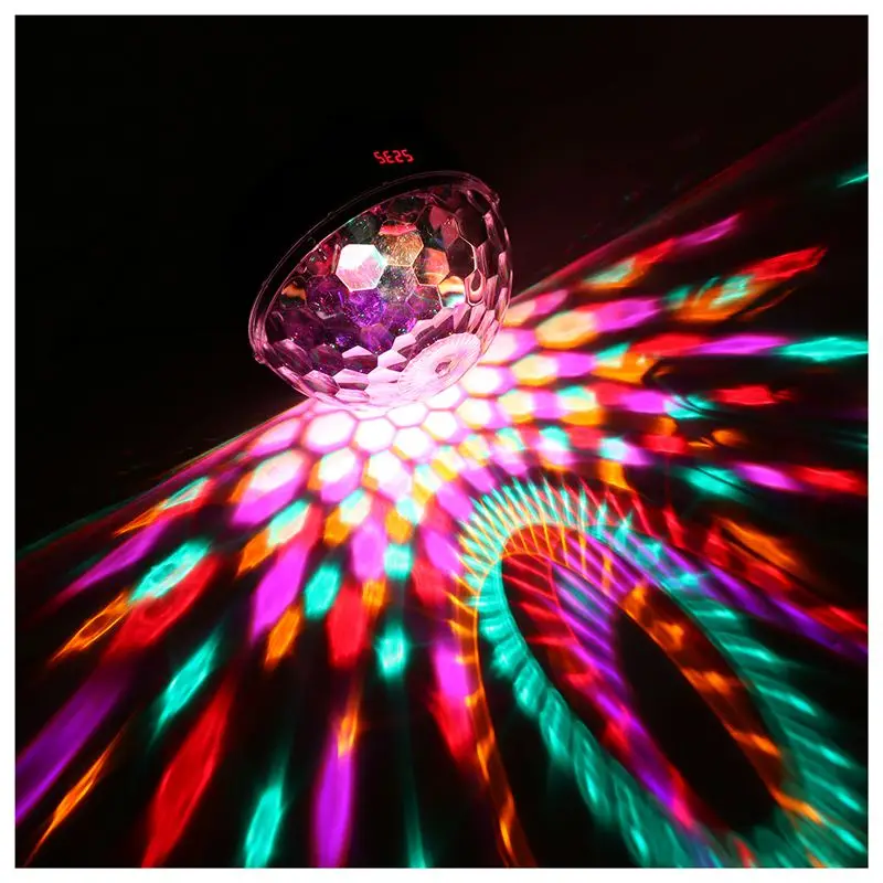 DMX512 Освещение сцены DJ лампочка для дискотеки светодиодный RGB лампа хрустальный шар прожектор soiree клуб бар