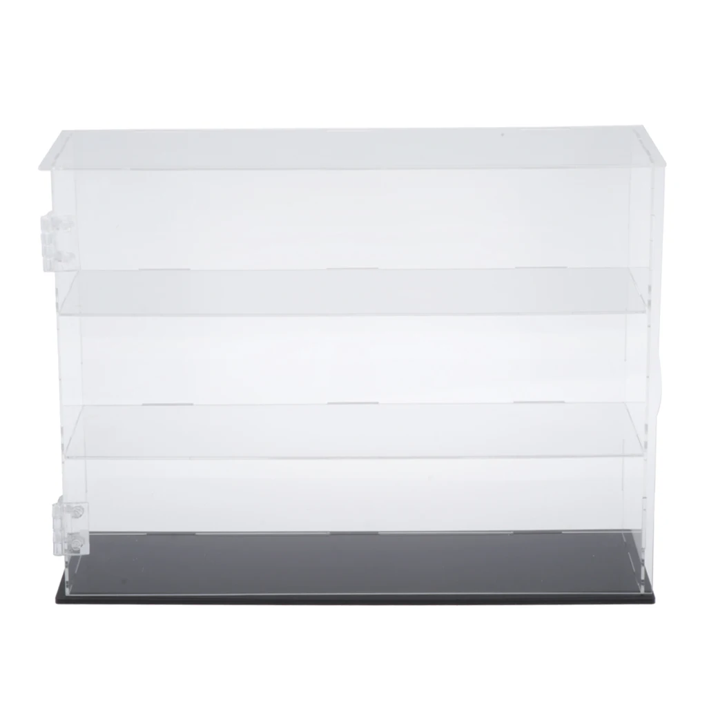 Clear Acrylic Display Case Riser Perfume Dolls Toys Dustproof Storage Box