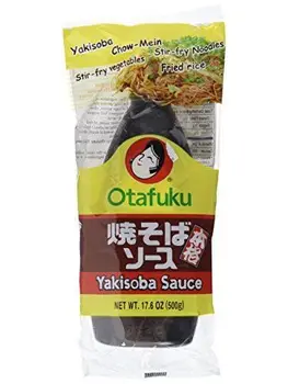 

Otafuku Salsa Sazonada para Fideos Yakisoba - 3 Recipientes de 500 ml - Total: 1500 ml