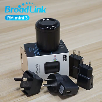 

Broadlink Official RM Mini 3 WiFi 4G IR Remote Control work with Alexa Google Assistant Smart Home TV Air Conditioning