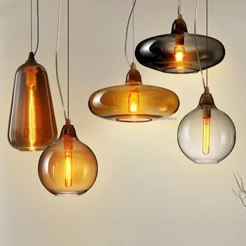

Modern Decor Glass Pendant Light Loft Pendant Lamp Dining Room Home Decor Lighting Light Fixtures Living Room Pendant Luster