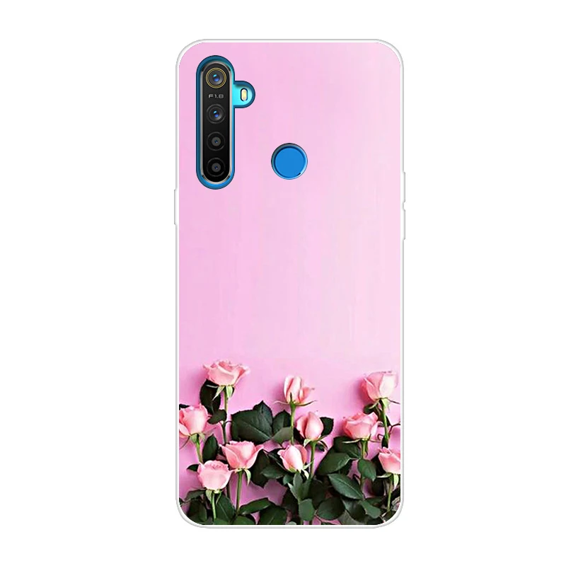 Силиконовый чехол для OPPO Realme 5 чехол милый Тигр мягкий ТПУ чехол для OPPO Realme Q задний Чехол Realme 5 Pro чехол для телефона s Capa