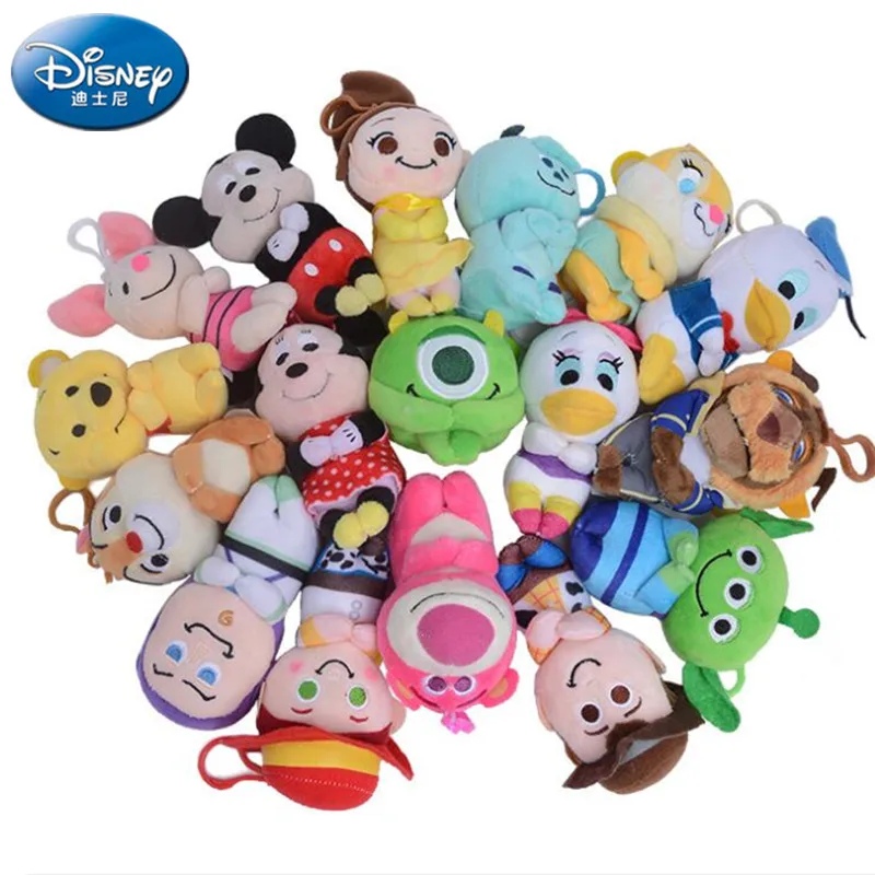 

Disney Toy Story 4Q Version Bashudi Tricus Fork Tri-Eye Big eyed monster Pendant Keyboard Plush Filling Toy Gift for children