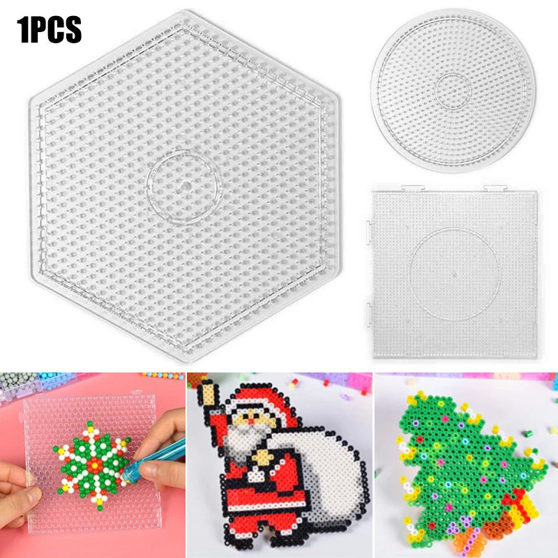 Plancha de cuentas para planchar, placa para enchufar, plantilla LKS99|Moldes de - AliExpress