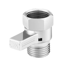 Brass Junction Two-way Connection Accessory Water Contol Connector Stright-through