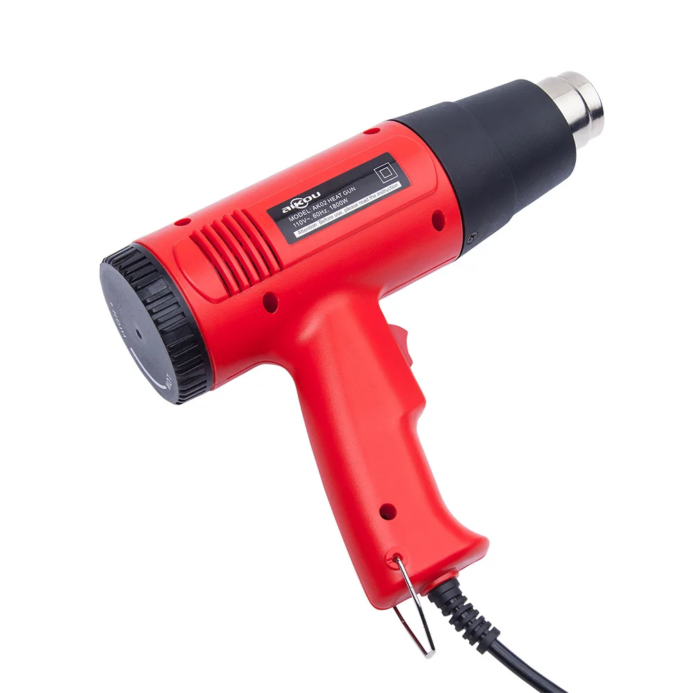 Heat Gun Digital LCD Display Electric 2000W High-Quality Hot Air Gun Blower Dryer Shrink Wrapping Automotive Film Tool EU Plug 2